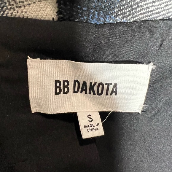 BB Dakota Quinn Plaid Flannel Jacket Size Small - Picture 9 of 9